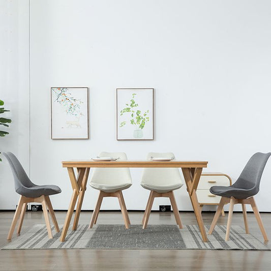 Scandinavian Bedroom Upholstered Side Chair Matte Finish Parsons Dining Chair Clearhalo ' kitchen&dining_furn' 'Dining Chairs' 'Dining Tables & Seating' 'dining_chair' 'Furniture' 'furniture_dining_chair' 'Kitchen & Dining Furniture' 'kitchen' 1200x1200_8173aa9d-6d82-42ff-96f7-f4869a036b34