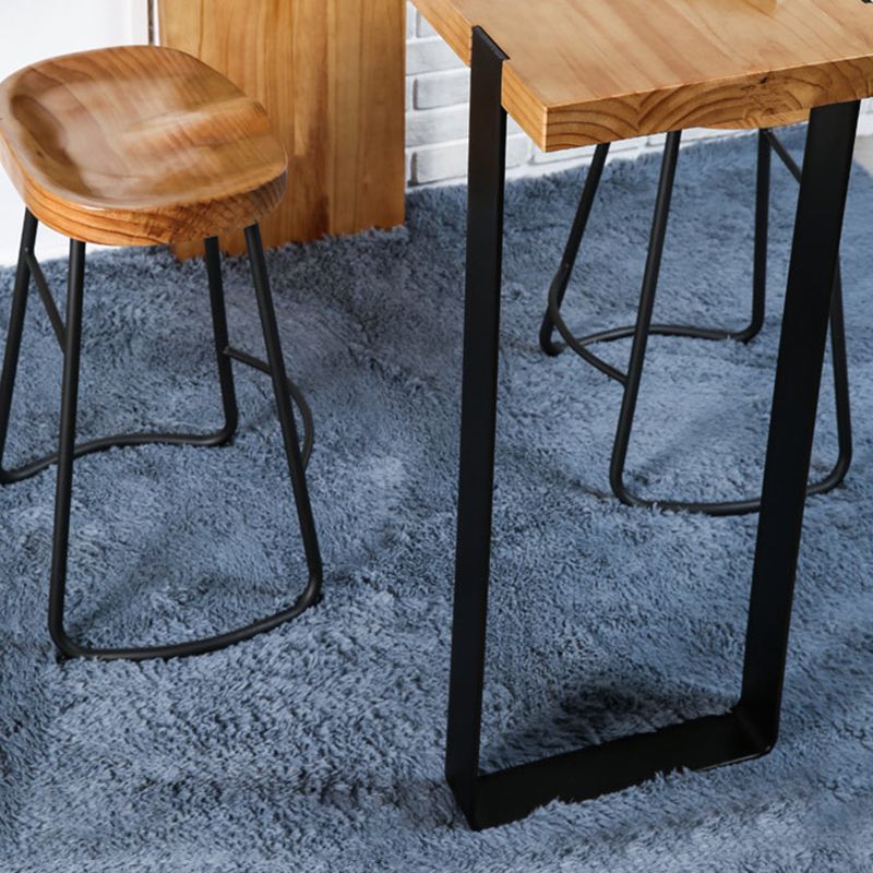 Solid Wood Modern Pub Table Set for Home Metal 1/3 Piece Bar Set Clearhalo 'Bar Furniture' 'furn' 'furn_home_bar_bar_sets' 'Furniture' 'Home Bars & Bar Sets' 'home_bar_bar_sets' 'Kitchen & Dining Furniture' 1200x1200_817a1ba7-d7d2-4a08-bb7b-91ab033da4d9