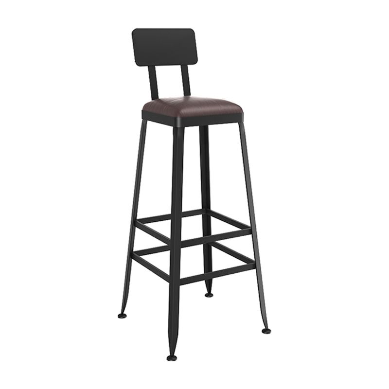Modern 1/5 Pieces Bar Table Set Rectangle Stone Counter Table with Stools for Cafe