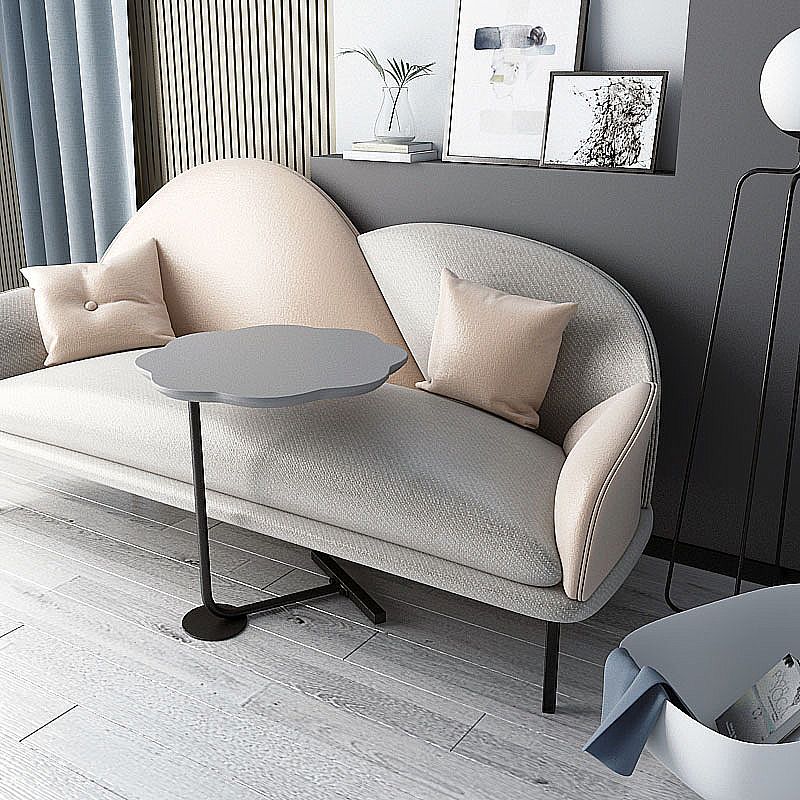 24,4 "tavolo laterale del piedistallo mentale alto nero/bianco/grigio tavolo di fascia alta a forma naturale naturale