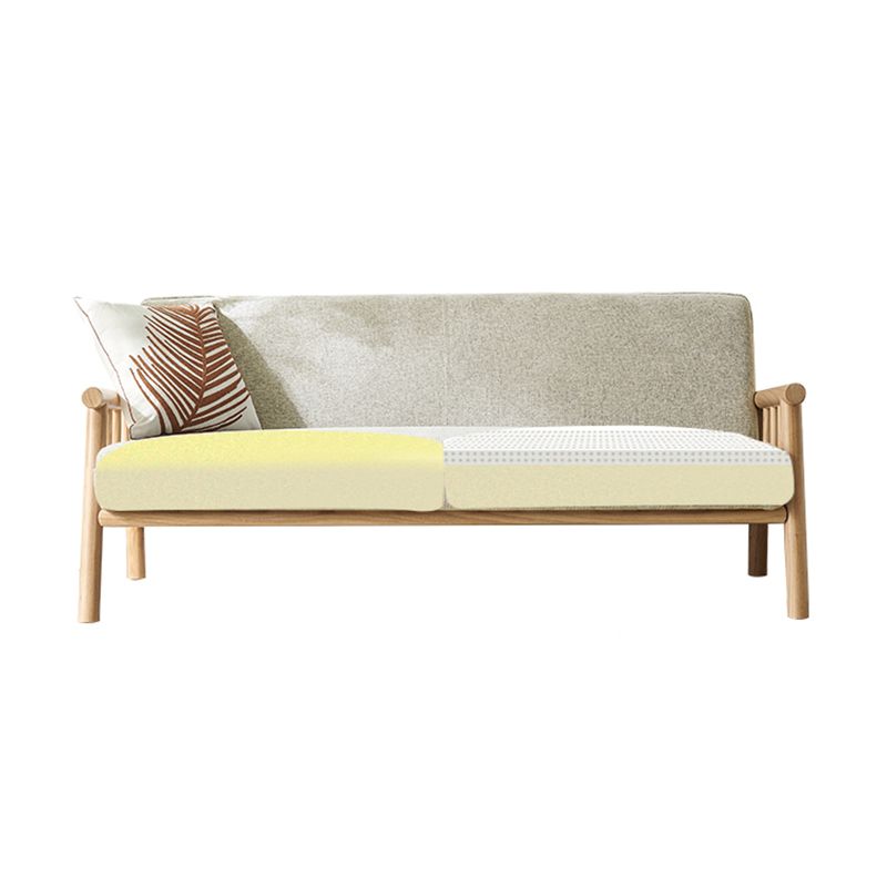 Loose Sofa Back Cotton Sofa 28.7"W with Pillow Top Arm for Living Room Clearhalo 'furn' 'furn_sofas' 'Furniture' 'furniture_sofas' 'Living Room Furniture' 'Sofa' 'sofas' 1200x1200_817c63c8-6f99-4dea-9042-1305d261e865