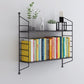 7.87"W Bookcase Contemporary Style Wall Mounted Bookshelf for Home Office