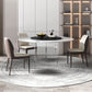 Contemporary Stone Dinner Table Round Dining Table for Dining Room Clearhalo 'Dining Tables & Seating' 'Dining Tables' 'dining_table' 'furn' 'furn_dining_table' 'Furniture' 'Kitchen & Dining Furniture' 1200x1200_818718ae-d82c-4f2a-9fca-fbdc291fc7d7
