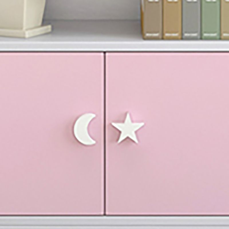 Contemporary Standard Bookshelf Wooden Closed Back Bookcase with Rectangular Shelves Clearhalo 'Bookcases' 'furn' 'furn_bookcases' 'Furniture' 'Office Furniture' 1200x1200_81874706-69fa-472a-aba4-16d730b98a4e