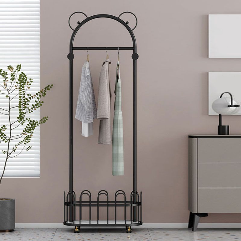 Magnifique étagère à manteau en métal.