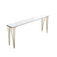 Solid Wood Bar Table Set Glam Rectangle 1/5/9 Pieces Counter Table Clearhalo 'Bar Furniture' 'furn' 'furn_home_bar_bar_sets' 'Furniture' 'Home Bars & Bar Sets' 'home_bar_bar_sets' 'Kitchen & Dining Furniture' 1200x1200_818ac996-057f-4374-89d7-032f0d23829a