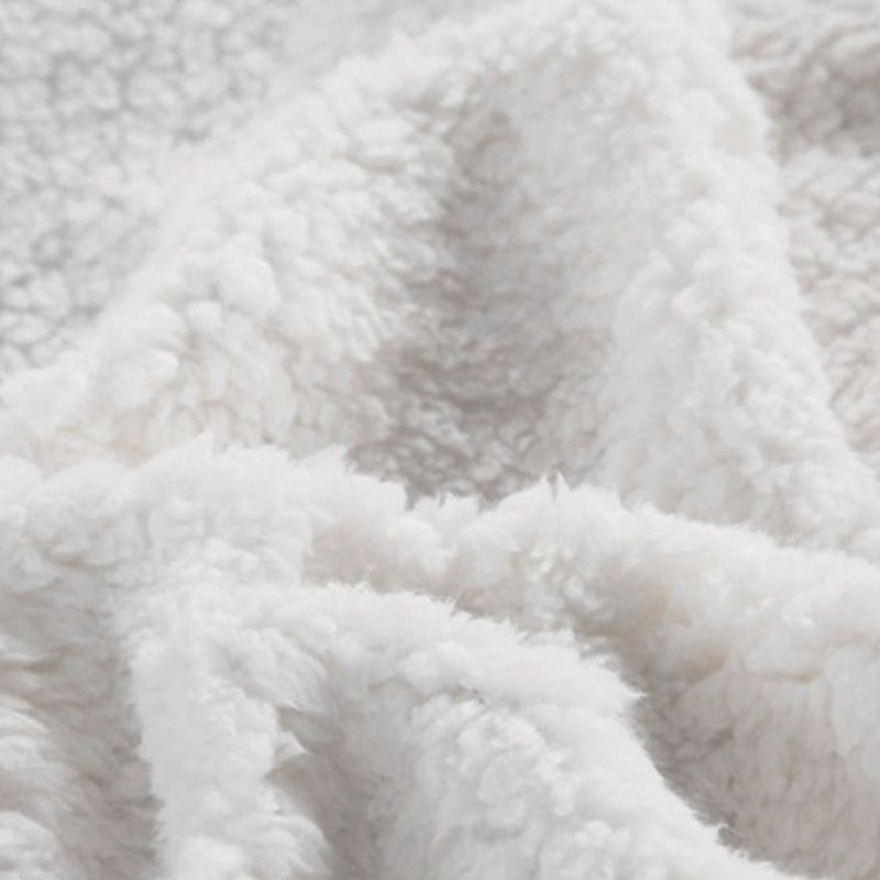 Contemporary Tuxedo Arm Curved Sofa Tight Back in Grey/White