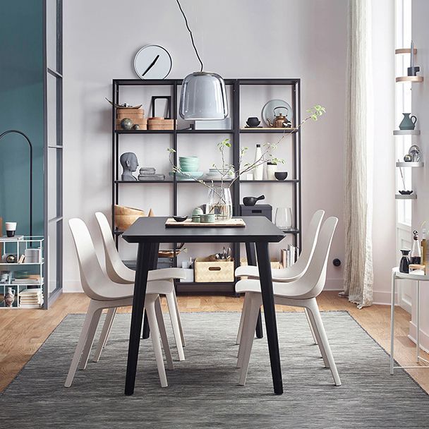 Contemporary Style Kitchen Dining Chairs Dining Armless Side Chair with Plastic Legs Clearhalo ' kitchen&dining_furn' 'Dining Chairs' 'Dining Tables & Seating' 'dining_chair' 'furn' 'furn_dining_chair' 'Furniture' 'furniture_dining_chair' 'Kitchen & Dining Furniture' 'kitchen' 1200x1200_818f5267-ea31-4c62-a4da-c3e89fdaa3e0