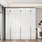 Engineered Wood Armoire Modern White Wardrobe Closet with Garment Rod Clearhalo 'Armoires & Wardrobes' 'armoires_wardrobes' 'Bedroom Furniture' 'furn' 'furn_armoires_wardrobes' 'Furniture' 1200x1200_818f7ddb-09c3-4027-9263-60fbc758313d