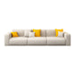 Stationary Slipcovered Cotton Living Room Square Arm Loose Back Sofa Clearhalo 'furn' 'furn_sofas' 'Furniture' 'Living Room Furniture' 'Sofa' 'sofas' 1200x1200_818fba0f-da3a-4590-a2c8-adcccd8057e6