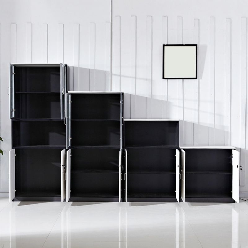 Archivo vertical moderno Babyet Detalle Gabinete de madera con estantes de almacenamiento