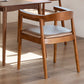 Contemporary Home Arm Chair Open Back Upholstered Wood Dining Room Chair Clearhalo ' kitchen&dining_furn' 'Dining Chairs' 'Dining Tables & Seating' 'dining_chair' 'furn' 'furn_dining_chair' 'Furniture' 'furniture_dining_chair' 'Kitchen & Dining Furniture' 'kitchen' 1200x1200_819967dd-148d-4464-b436-35e69911773e