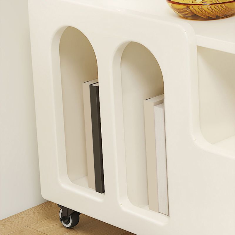 Contemporary White Wooden Sofa Side Accent Table for Living Room Clearhalo 'Coffee & Accent Tables' 'End & Side Tables' 'end_side_tables' 'furn' 'furn_end_side_tables' 'Furniture' 'Living Room Furniture' 1200x1200_819982ff-0f8b-4409-8a24-b350b31e4aef