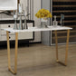 Glam Indoor Bar Dining Table White Marble Rectangle Counter Table Clearhalo 'Bar Furniture' 'Bar Tables' 'bar_tables' 'furn' 'furn_bar_tables' 'Furniture' 'Kitchen & Dining Furniture' 1200x1200_8199cc2d-4635-4118-bb63-603782d278bd