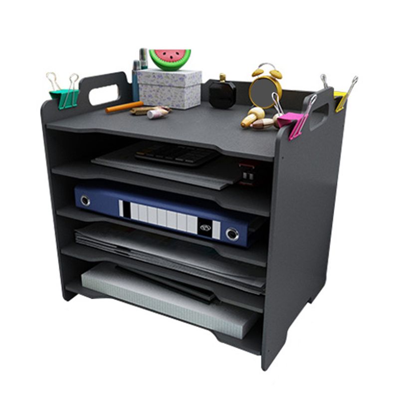 Classeur vertical moderne classeur en plastique pour le bureau à domicile