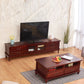 Consola de TV de madera Consola de medios de TV tradicional para sala de estar