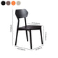 Industrial Leather Restaurant Side Chair Open Back Dining Chair (Set of 2) Clearhalo ' kitchen&dining_furn' 'Dining Chairs' 'Dining Tables & Seating' 'dining_chair' 'furn' 'furn_dining_chair' 'Furniture' 'furniture_dining_chair' 'Kitchen & Dining Furniture' 'kitchen' 1200x1200_81aaae5c-27df-4a7a-82bd-985d04a300bb