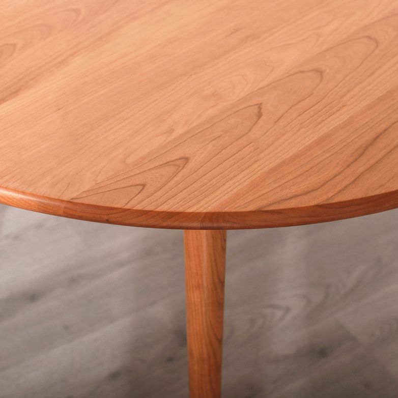 Solid Wood Double Pedestal Dining Table Simplicity Style Round Dinette Table Clearhalo ' dining_table' 'Dining Tables & Seating' 'Dining Tables' 'furn' 'furn_dining_table' 'Furniture' 'furniture_dining_table' 'Kitchen & Dining Furniture' 'kitchen&dining_furn' 'kitchen' 'kitchen_dining_table' 1200x1200_81ab6964-4d38-4e77-86b3-0bf1c0ef5d7d