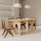 Solid Wood Dining Room Dinner Kitchen Table Contemporary Dining Table Clearhalo 'Dining Tables & Seating' 'Dining Tables' 'dining_table' 'furn' 'furn_dining_table' 'Furniture' 'Kitchen & Dining Furniture' 1200x1200_81b3bece-df9e-47d4-ac55-1ccc01cd3ad3