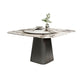 Contemporary Sintered Stone Table Square Table Set 1/3/5 Pieces Dining Set Clearhalo 'Dining Room Sets' 'Dining Tables & Seating' 'dining_room_set' 'furn' 'furn_dining_room_set' 'Furniture' 'Kitchen & Dining Furniture' 1200x1200_81ba453c-4621-4277-b43e-5c861cdb4df2