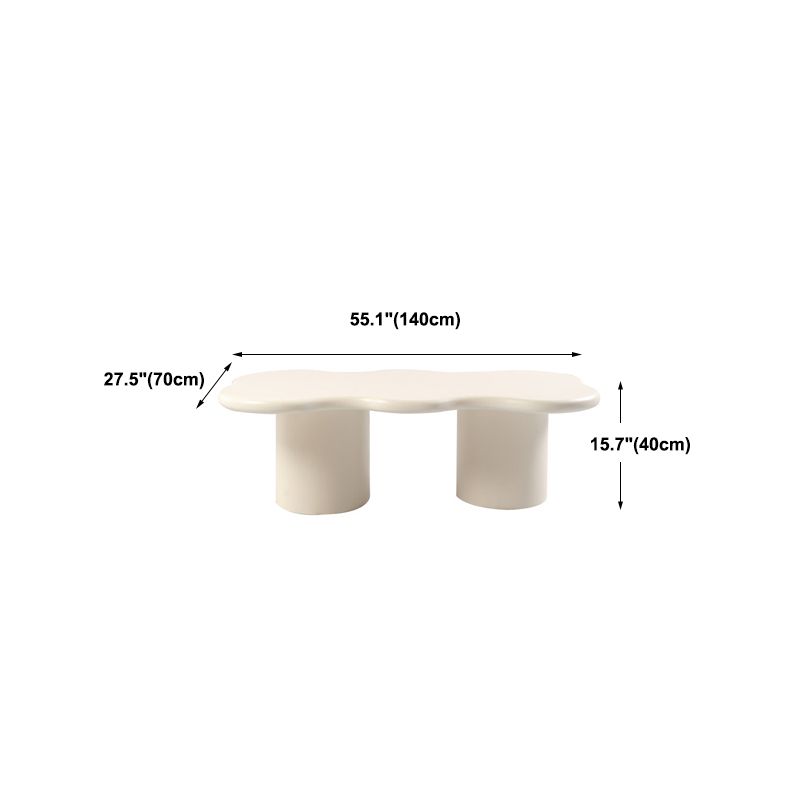 1 tavolino bianco tavolino rotondo in legno massimo