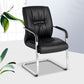 Modern Black Leather Desk Chair Fixed Arms Task Chair for Office Clearhalo 'furn' 'furn_office_chair' 'Furniture' 'Office Chairs' 'Office Furniture' 'office_chair' 1200x1200_81c1868c-0f49-4bfe-b4f7-330d29228bc7