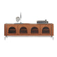 Vintage Cherry Media Console Enclosed Storage TV Stand for Living Room Clearhalo 'furn' 'furn_tv_stands_entertainment_centers' 'Furniture' 'Living Room Furniture' 'TV Stands & Entertainment Centers' 'TV Stands & Media Storage Furniture' 'tv_stands_entertainment_centers' 1200x1200_81c1b82f-94e8-4086-8268-89c66f27b28f