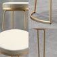 Glam Leather Bar Stool Backless Counter Stool for Bristol with Metal Legs Clearhalo 'Bar Furniture' 'Bar Stools' 'bar_stools' 'furn' 'furn_bar_stools' 'Furniture' 'Kitchen & Dining Furniture' 1200x1200_81c2a5f8-6436-4aac-ab64-202b29a650a8