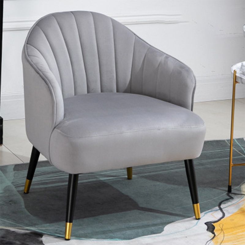 24.80" L x 29.52" W x 28.74" H Barrel Accent Chair Sloped Arm Chair for Living Room Clearhalo 'Accent Chairs' 'accent_chairs' 'Chairs & Seating' 'furn' 'furn_accent_chairs' 'Furniture' 'furniture_accent_chairs' 'Living Room Furniture' 1200x1200_81c450b2-8e5a-45d8-8305-3c4cffe5d3c6