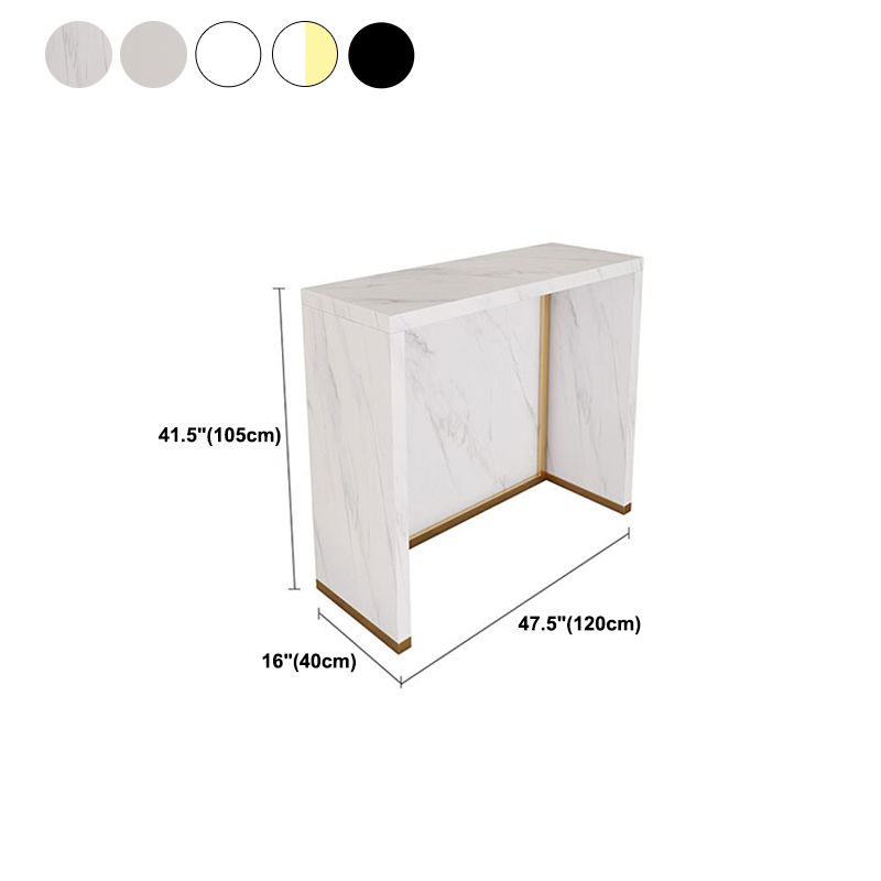 Tavolo da pranzo in pietra rettangolare tavolo da pranzo industriale con base di piedistallo