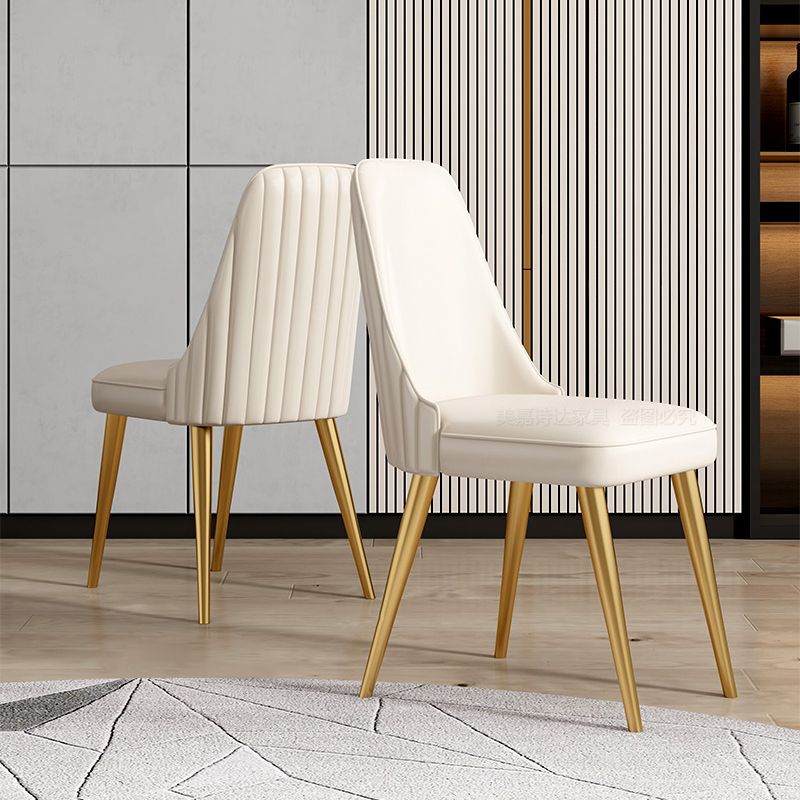 Scandinavian Sintered Stone Table Set of 5/7 with White Round Table Dining Set with Leather Chairs Clearhalo 'Dining Room Sets' 'Dining Tables & Seating' 'dining_room_set' 'furn' 'furn_dining_room_set' 'Furniture' 'furniture_dining_room_set' 'Kitchen & Dining Furniture' 'kitchen&dining_furn' 'kitchen' 1200x1200_81cfc89e-c423-4077-a515-2ee31b0dea57