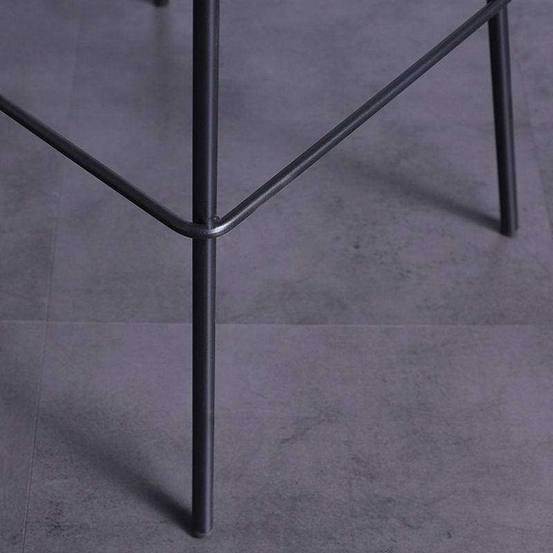 Modern Bar-stool Bucket Seat Counter Bar Stool with Metal Legs for Home Use Clearhalo 'Bar Furniture' 'Bar Stools' 'bar_stools' 'furn' 'furn_bar_stools' 'Furniture' 'Kitchen & Dining Furniture' 1200x1200_81d22188-6b06-434b-8e77-bf7f5e5e4320