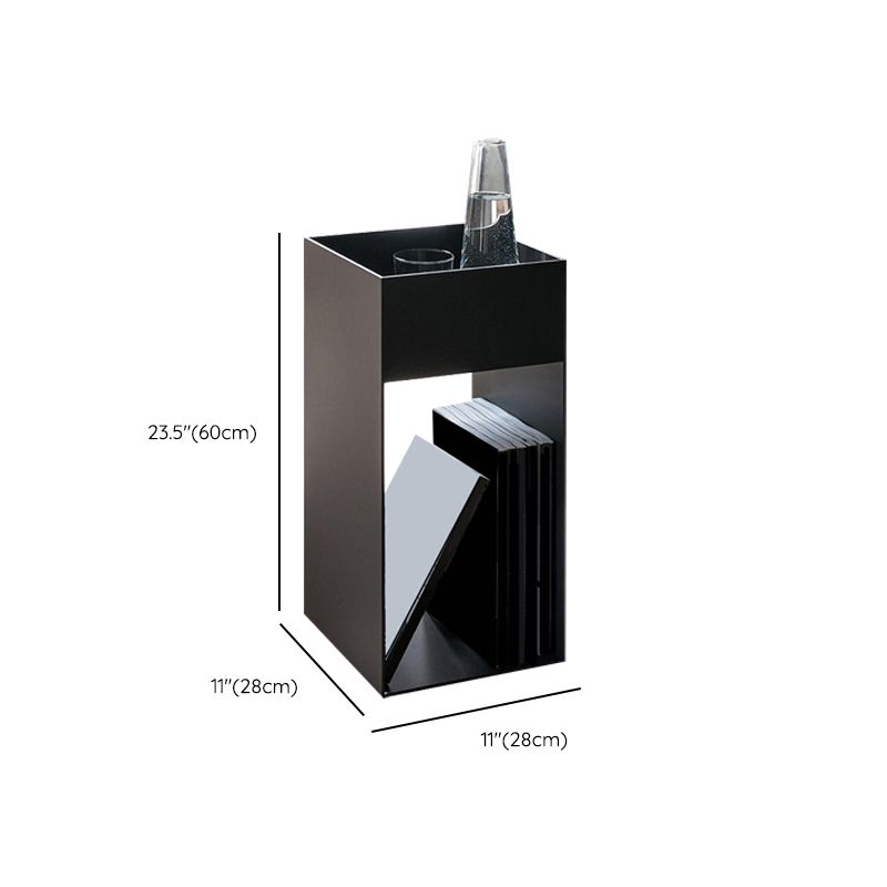 Industrial Night Table Open Storage Bed Nightstand for Bedroom Clearhalo 'Bedroom Furniture' 'furn' 'furn_night_stand' 'Furniture' 'night_stand' 'Nightstands' 1200x1200_81d28a51-f32c-4823-a27b-360f2f9bd18d