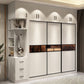 Engineered Wood Wardrobe Cabinet White Modern Wardrobe with Drawer Clearhalo 'Armoires & Wardrobes' 'armoires_wardrobes' 'Bedroom Furniture' 'furn' 'furn_armoires_wardrobes' 'Furniture' 1200x1200_81d60871-6591-490a-b28c-89e0abd1d863