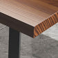 Industrial Rectangle Dining Table Solid Wood Top Dining Table with Double Pedestal Base Clearhalo 'Dining Tables & Seating' 'Dining Tables' 'dining_table' 'furn' 'furn_dining_table' 'Furniture' 'Kitchen & Dining Furniture' 1200x1200_81d79c15-2776-474f-80cf-ba52d5fbe946