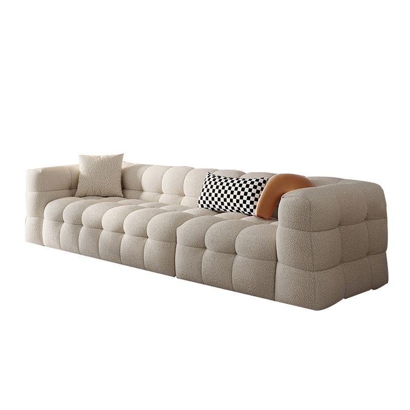 現代のビスケットバックソファタキシードアームリビングルームのラブシート