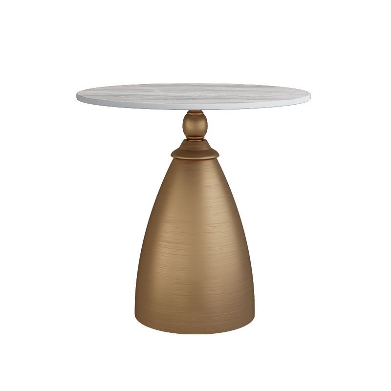 22,4 "hoher eisernen Sockel Endtisch modern