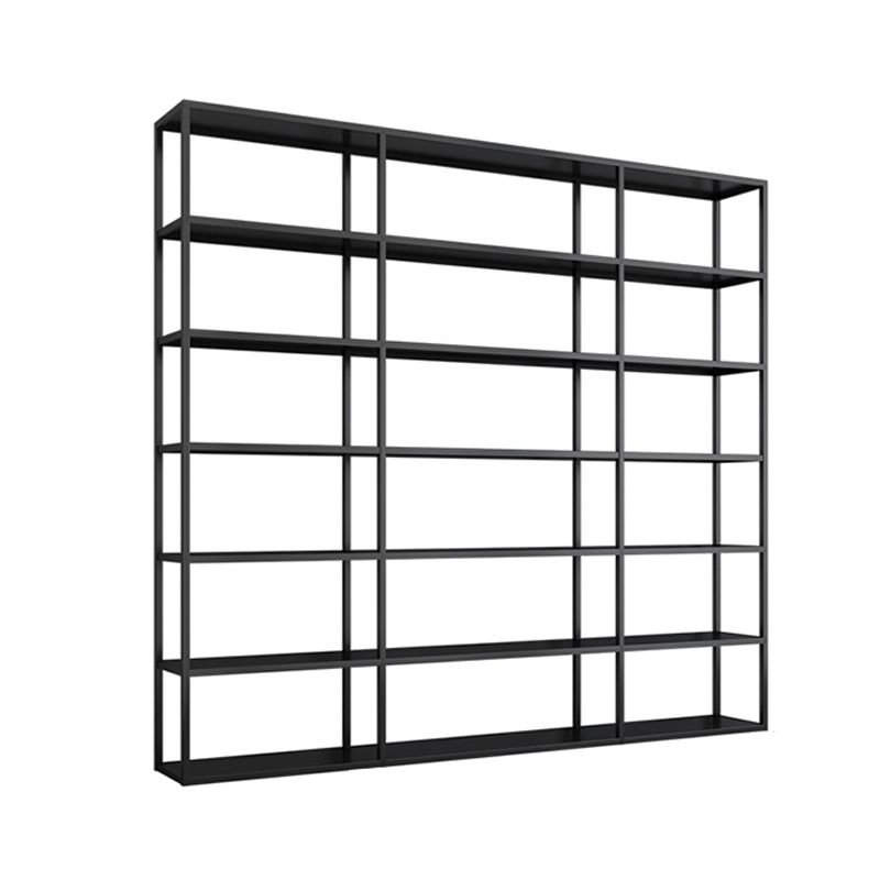 Modern Style Open Bookshelf Metal Etagere Bookcase for Office Clearhalo 'Bookcases' 'furn' 'furn_bookcases' 'Furniture' 'furniture_bookcases' 'kitchen' 'kitchen_bookcases' 'Living Room Furniture' 'Office Furniture' 1200x1200_81db512d-ddb0-4608-91b7-93f4626bbf6e
