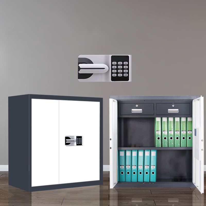 Archivo contemporáneo Babyet Marco de acero Archivo vertical resistente al fuego con bloqueo