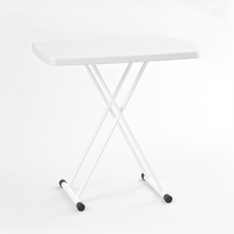 Modern Style Desk Home Writing Desk Plastic Adjustable Folding Table 29.9"L X 19.6"W Clearhalo 'furn' 'furn_office_desk' 'Furniture' 'Office Desks' 'Office Furniture' 'office_desk' 1200x1200_81dc5cd3-3f4d-41a2-a7ac-38f33b4a08d3