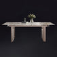 Traditional Luxury Style Dining Table Rectangle Sintered Stone Table with Double Pedestal Clearhalo ' dining_table' 'Dining Tables & Seating' 'Dining Tables' 'furn' 'furn_dining_table' 'Furniture' 'furniture_dining_table' 'Kitchen & Dining Furniture' 'kitchen&dining_furn' 'kitchen' 'kitchen_dining_table' 1200x1200_81e588e4-18f6-46f2-a901-f266538fe441