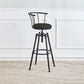 Industrial Upholstered Swivel Adjustable Height Stool 35.43'' Home Bar Stool Clearhalo 'Bar Furniture' 'Bar Stools' 'bar_stools' 'furniture_bar_stools' 'Kitchen & Dining Furniture' 'kitchen&dining_furn' 'kitchen' 'kitchen_furn' Furniture' 1200x1200_81e5ff55-52ce-4248-83eb-4ee6dc0121ad