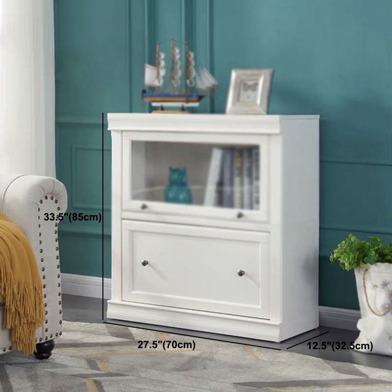 Wooden Barrister Bookcase Contemporary Closed Back Bookcase With Drawer Clearhalo 'Bookcases' 'furn' 'furn_bookcases' 'Furniture' 'furniture_bookcases' 'kitchen' 'kitchen_bookcases' 'Living Room Furniture' 'Office Furniture' 1200x1200_81e91a7a-3826-4389-92b0-41ff16ee9d82