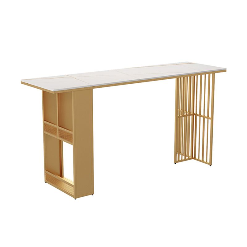 Juego de mesa y taburete rectangular, juego de comedor de pub moderno de 1/7 piezas