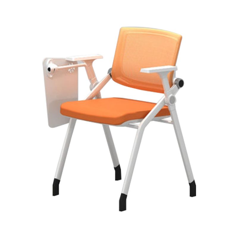 31.2インチの高さデスクチェア腕付き現代的な金属オフィスチェア