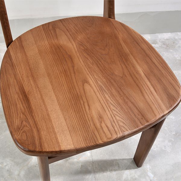 Contemporary Solid Wooden Chair Open Back Side Armless Chair for Dining Room Clearhalo ' kitchen&dining_furn' 'Dining Chairs' 'Dining Tables & Seating' 'dining_chair' 'furn' 'furn_dining_chair' 'Furniture' 'furniture_dining_chair' 'Kitchen & Dining Furniture' 'kitchen' 1200x1200_81ebec97-6a5c-49e0-af5c-f751d725bedb