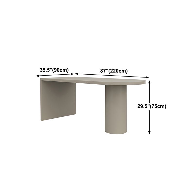 Solid Wood Modern Free Form Dining Table Pine Wood Top Table with Double Pedestal Base Clearhalo ' dining_table' 'Dining Tables & Seating' 'Dining Tables' 'furn' 'furn_dining_table' 'Furniture' 'furniture_dining_table' 'Kitchen & Dining Furniture' 'kitchen&dining_furn' 'kitchen' 'kitchen_dining_table' 1200x1200_81ee7b4b-ffe3-4804-8ba7-7b58be2fbed8