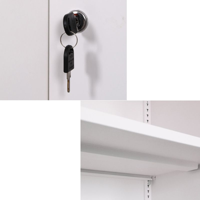 Contemporary File Cabinet Metal Frame Key Lock Lateral File Cabinet for Office Clearhalo 'Filing Cabinets' 'filling_cabinets' 'furn' 'furn_filling_cabinets' 'Furniture' 'Office Furniture' 1200x1200_81ef26a4-d990-446d-9053-cfae0234c3d8