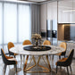 Marble Dining Table Traditional Luxury Round Dining Site Table with Turntable Clearhalo ' dining_table' 'Dining Tables & Seating' 'Dining Tables' 'furn' 'furn_dining_table' 'Furniture' 'furniture_dining_table' 'Kitchen & Dining Furniture' 'kitchen&dining_furn' 'kitchen' 'kitchen_dining_table' 1200x1200_81f1034f-b7f9-46bc-8bbd-70e725eafebc