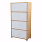 Contemporary 61.02'"Tall 4- Door Cabinet, Rectangle Accent Cabinet